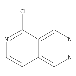 5-Chloropyrido[3,4-d]pyridazine结构式