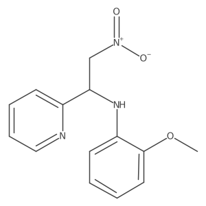 2-Pyridinemethanamine, N-(2-methoxyphenyl)-I+/--(nitromethyl)-结构式