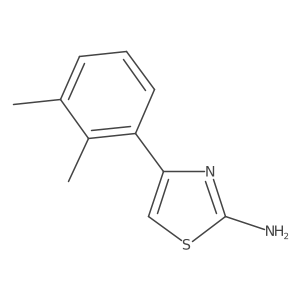 4-(2,3-Dimethylphenyl)-1,3-thiazol-2-amine Structure