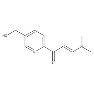 3-(Dimethylamino)-1-[5-(hydroxymethyl)-2-pyridinyl]-2-propen-1-one Structure
