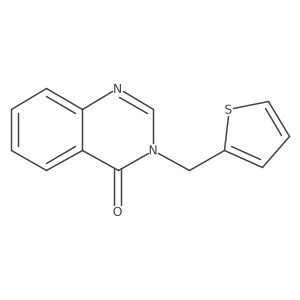 4(3h)-Quinazolinone,3-(2-thienylmethyl)- Structure