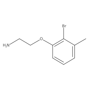 2-(2-Bromo-3-methylphenoxy)ethanamine Structure