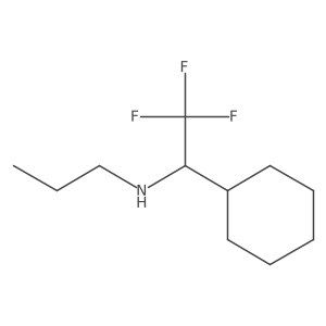 Cyclohexanemethanamine, N-propyl-I+/--(trifluoromethyl)-结构式