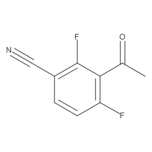 3'-Cyano-2',6'-difluoroacetophenone结构式