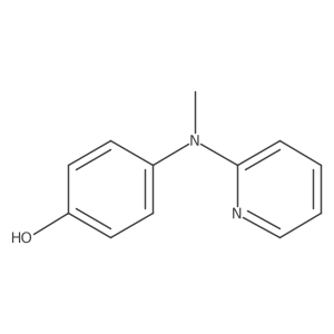 4-(Methyl-2-pyridinylamino)phenol Structure