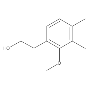 2-(2-Methoxy-3,4-dimethylphenyl)ethan-1-ol结构式