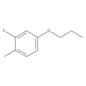 2-Fluoro-1-methyl-4-propoxybenzene Structure