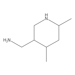 (4,6-Dimethylpiperidin-3-yl)methanamine结构式