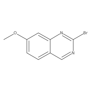 2-Bromo-7-methoxyquinazoline Structure