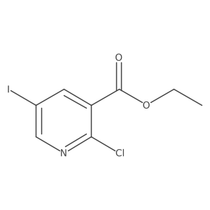Ethyl 2-chloro-5-iodonicotinate Structure