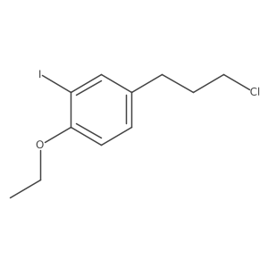 1-(3-Chloropropyl)-4-ethoxy-3-iodobenzene Structure