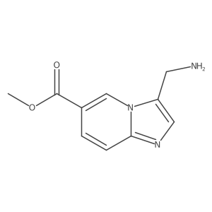 Methyl 3-(aminomethyl)imidazo[1,2-a]pyridine-6-carboxylate Structure