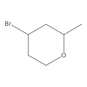 (2R,4S)-4-bromo-2-methyloxane结构式