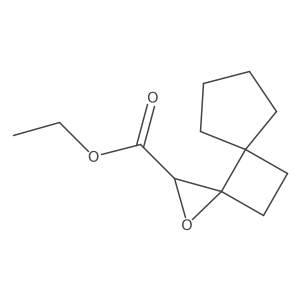 Ethyl 1-oxadispiro[2.0.4^{4}.2^{3}]decane-2-carboxylate结构式