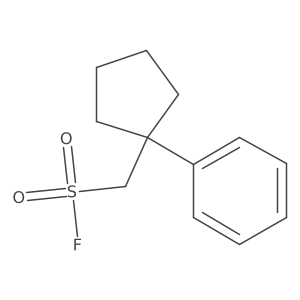 (1-Phenylcyclopentyl)methanesulfonyl fluoride结构式
