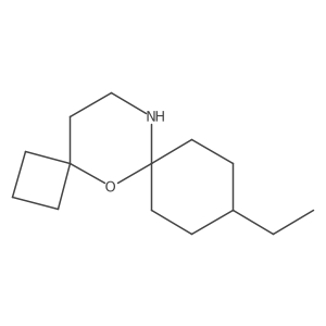 9-Ethyl-5-oxa-12-azadispiro[3.1.5^{6}.3^{4}]tetradecane Structure