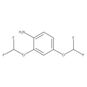 Nc1ccc(OC(F)F)cc1OC(F)F结构式