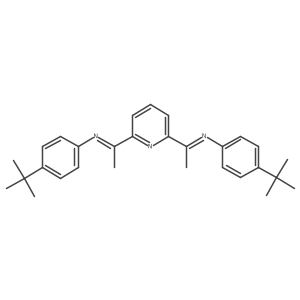 2,6-Bis-[1-(4-tert-butylphenylimino)-ethyl]pyridine结构式