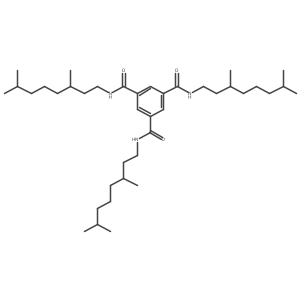 N~1~,N~3~,N~5~-Tris[(3S)-3,7-dimethyloctyl]benzene-1,3,5-tricarboxamide Structure