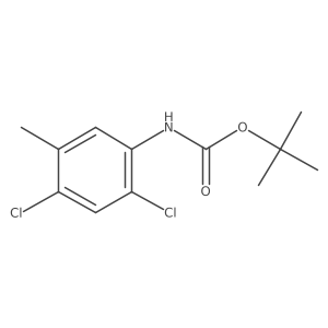 tert-butyl N-(2,4-dichloro-5-methylphenyl)carbamate Structure
