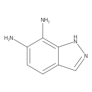 1H-Indazole-6,7-diamine Structure