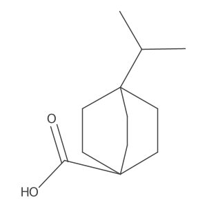 4-Isopropylbicyclo[2.2.2]octane-1-carboxylic acid结构式