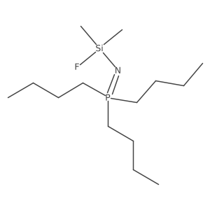 1-Fluoro-1,1-dimethyl-N-(tributylphosphoranylidene)silanamine Structure