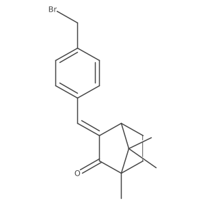 4-(Bromomethyl)benzylidene Camphor结构式