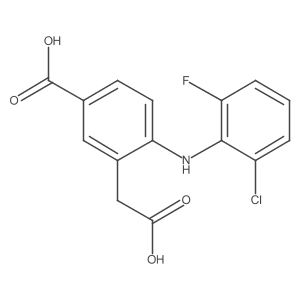 5-Carboxy lumiracoxib Structure