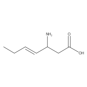 3-Aminohept-4-enoic acid结构式