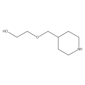 Ethanol, 2-(4-piperidinylmethoxy)-结构式