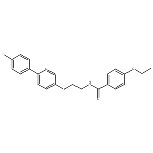4-ethoxy-N-(2-((6-(4-fluorophenyl)pyridazin-3-yl)oxy)ethyl)benzamide Structure