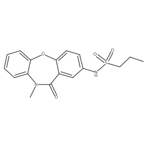 N-(10-methyl-11-oxo-10,11-dihydrodibenzo[b,f][1,4]oxazepin-2-yl)propane-1-sulfonamide Structure