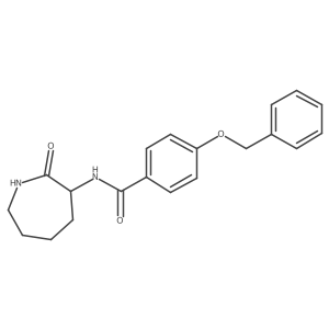 4-benzyloxy-N-(2-oxoazepan-3-yl)benzamide Structure