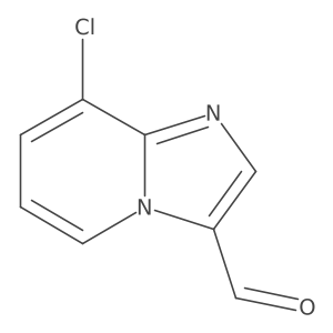 8-Chloroimidazo[1,2-a]pyridine-3-carbaldehyde Structure