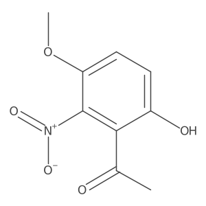 Ethanone, 1-(6-hydroxy-3-methoxy-2-nitrophenyl)- Structure