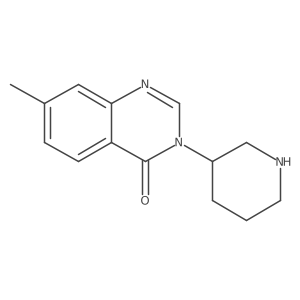 7-methyl-3-piperidin-3-ylquinazolin-4(3H)-one Structure