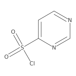 4-Pyrimidinesulfonyl chloride结构式