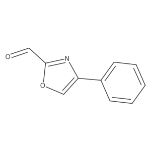 4-Phenyl-1,3-oxazole-2-carbaldehyde结构式