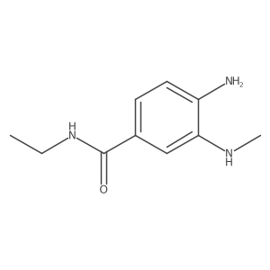 4-amino-N-ethyl-3-(methylamino)benzamide Structure