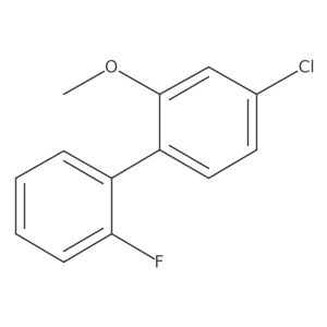 4-Chloro-2'-fluoro-2-methoxy-1,1'-biphenyl Structure