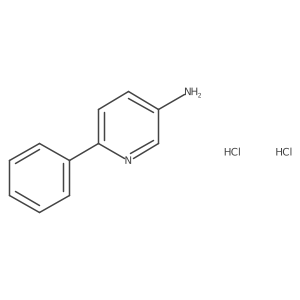 6-Phenylpyridin-3-amine dihydrochloride结构式