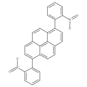 1,6-Bis(2-nitrophenyl)pyrene Structure