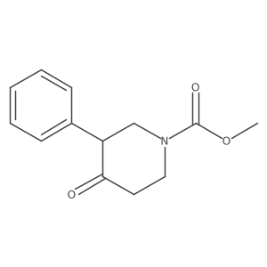 Methyl 4-oxo-3-phenylpiperidine-1-carboxylate Structure