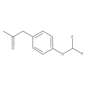 1-(4-(Difluoromethoxy)phenyl)propan-2-one结构式