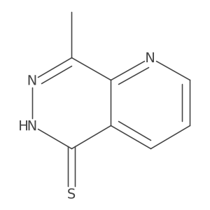 8-Methylpyrido[2,3-d]pyridazine-5-thiol结构式
