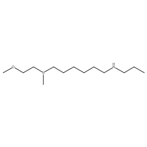 1,6-Hexanediamine, N1-(2-methoxyethyl)-N1-methyl-N6-propyl- Structure