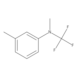 N,3-dimethyl-N-(trifluoromethyl)aniline结构式