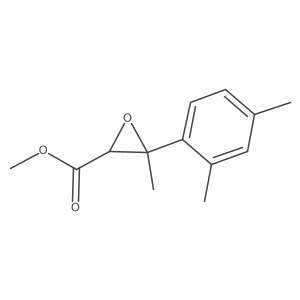 Methyl 3-(2,4-dimethylphenyl)-3-methyloxirane-2-carboxylate Structure