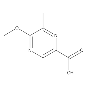 5-Methoxy-6-methylpyrazine-2-carboxylic acid结构式